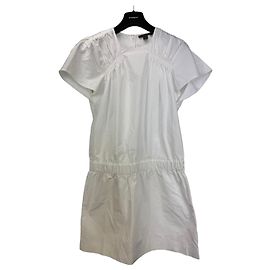 Louis Vuitton Weißes Baumwollkleid