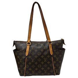 Bolsa tote de PVC marrom Louis Vuitton