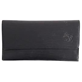 Louis Vuitton Schwarzes Portemonnaie