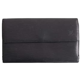 Louis Vuitton Schwarzes Portemonnaie