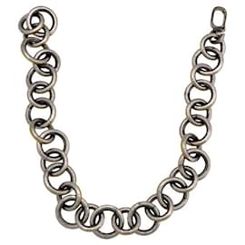 Collana Gurhan Circles in argento sterling con dettagli in oro giallo 24K - Autre Marque