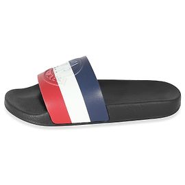 Infradito Moncler Tricolor in gomma con logo Basile