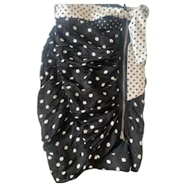 Falda lápiz de lunares Sonia Rykiel