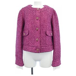 Chaqueta sin cuello Chanel