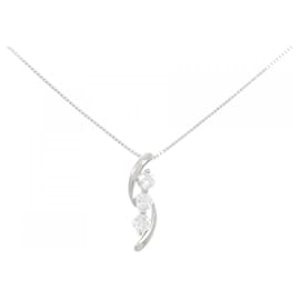 PT900 PT850 Diamond Necklace - Autre Marque