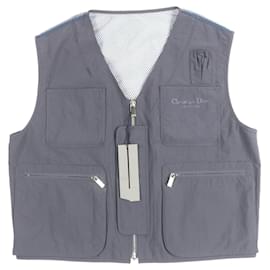 Dior Best Multi Pocket Zipup Vest Nylon Vest