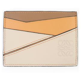 Tarjetero de cuero Loewe Puzzle Anagram
