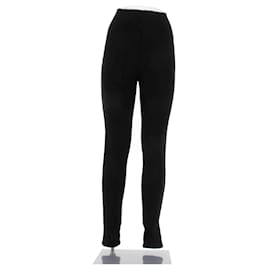 Alaïa Leggings de lana negra