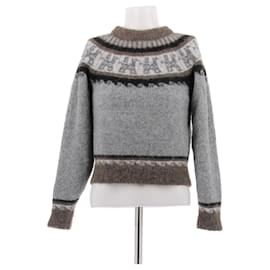 ACHEVAL PAMPA Strickpullover aus Wolle Grau - Autre Marque