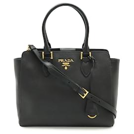 Borsa a mano/borsa a spalla in pelle Saffiano Prada
