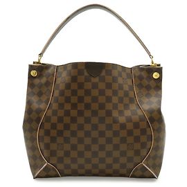Borsa a spalla Hobo Damier Caissa di Louis Vuitton
