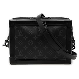 Baule morbido Monogram Eclipse nero Louis Vuitton