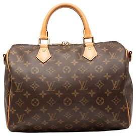 Louis Vuitton Tasche Speedy Bandoulière 30 Monogramm Braun