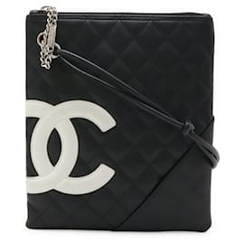 Borsa a spalla Pochette Coco Mark media della linea Cambon di Chanel