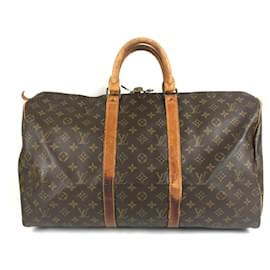 Borsa da viaggio Louis Vuitton Monogram Keepall 50