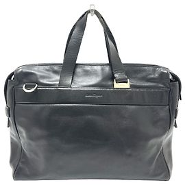 Borsa in pelle nera Salvatore Ferragamo