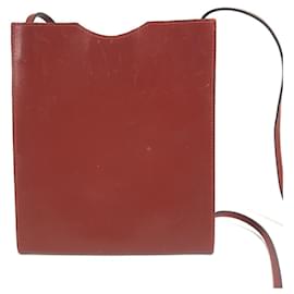 Borsa Onimetou Hermès in pelle marrone