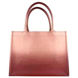 Christian Dior Pink Leder Tote-Handtasche