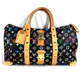 Borsa Boston Monogram Multicolore Takashi Murakami di Louis Vuitton