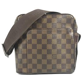 Borsa a tracolla Louis Vuitton Damier Olaf PM