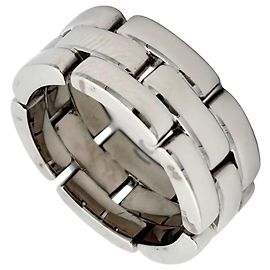 Cartier Maillon Panthère 3-Reihen-Ring aus 18K Weißgold