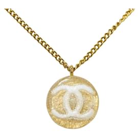 Collana in Oro Chanel Coco Mark