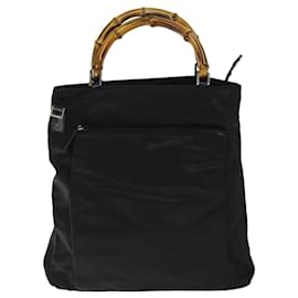 Gucci Vintage Nylon mit Bambusgriff