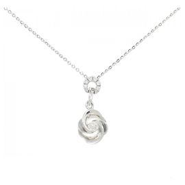 Autre Marque Collana in diamante in oro bianco 750