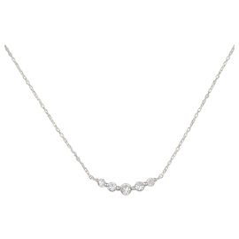 Autre Marque Au750 Diamant-Halskette