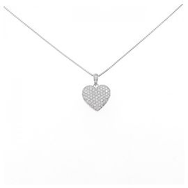 Autre Marque Collar de Au750 con Diamantes