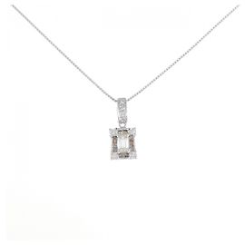 Autre Marque Collana con diamanti Au750