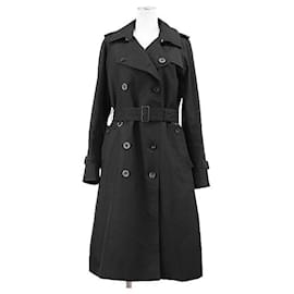 Autre Marque Trench coat de algodón, poliéster y lana Aquascutum