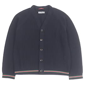 Cárdigan de punto de algodón Gucci