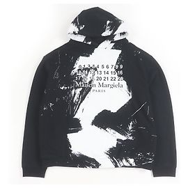 Maison Martin Margiela Hoodie mit diagonale Farbeffekt Maison Margiela 10