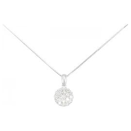 Autre Marque Collana in diamante in oro bianco Au750
