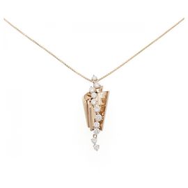 Autre Marque Collar de diamante Au750
