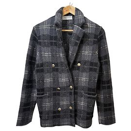 Autre Marque Chaqueta de mohair a cuadros a medida TOMORROWLAND