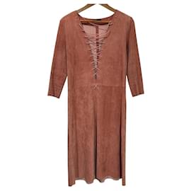 Autre Marque Stouls Wildleder-Kleid