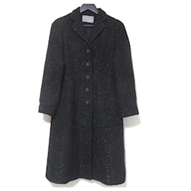 Abrigo de tweed de un solo botón Ignes - Autre Marque