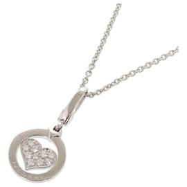 Collana Tondo Heart in oro bianco Bvlgari - Bulgari