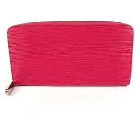 Louis Vuitton Epi Zippy Geldbörse in Rose Pondicherry Pink