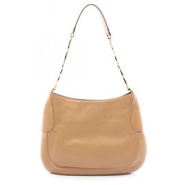 Borsa a spalla in pelle marrone Salvatore Ferragamo