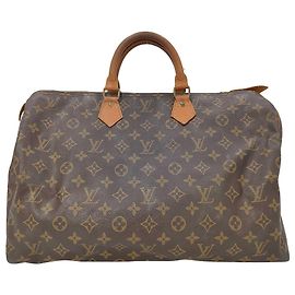 Borsa a mano Speedy Louis Vuitton in tela Monogram 40