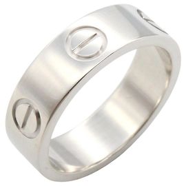 Cartier Love Ring aus 18K Weißgold