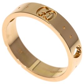 Gucci Icon Band Ring aus 18K Roségold