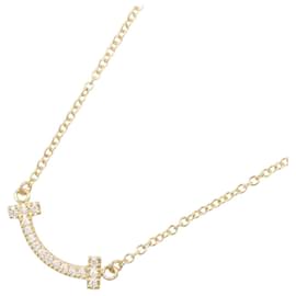 Collana Mini Diamante T Smile di Tiffany & Co.