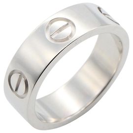 Anello Cartier Love in oro bianco 18K