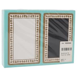 Autre Marque Baraja TIFFANY&Co. Papel 2 Set Azul Auth am11531V