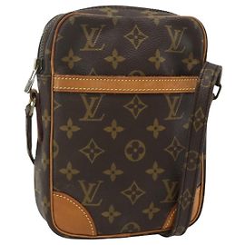 LOUIS VUITTON Monogram Danube Schultertasche M45266 LV Auth mr2355A