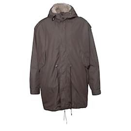 Abrigo parka verde Gucci